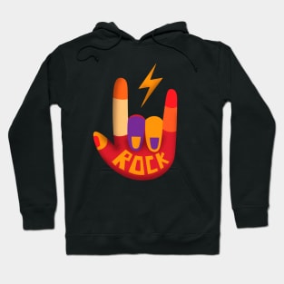 Rock hand Hoodie